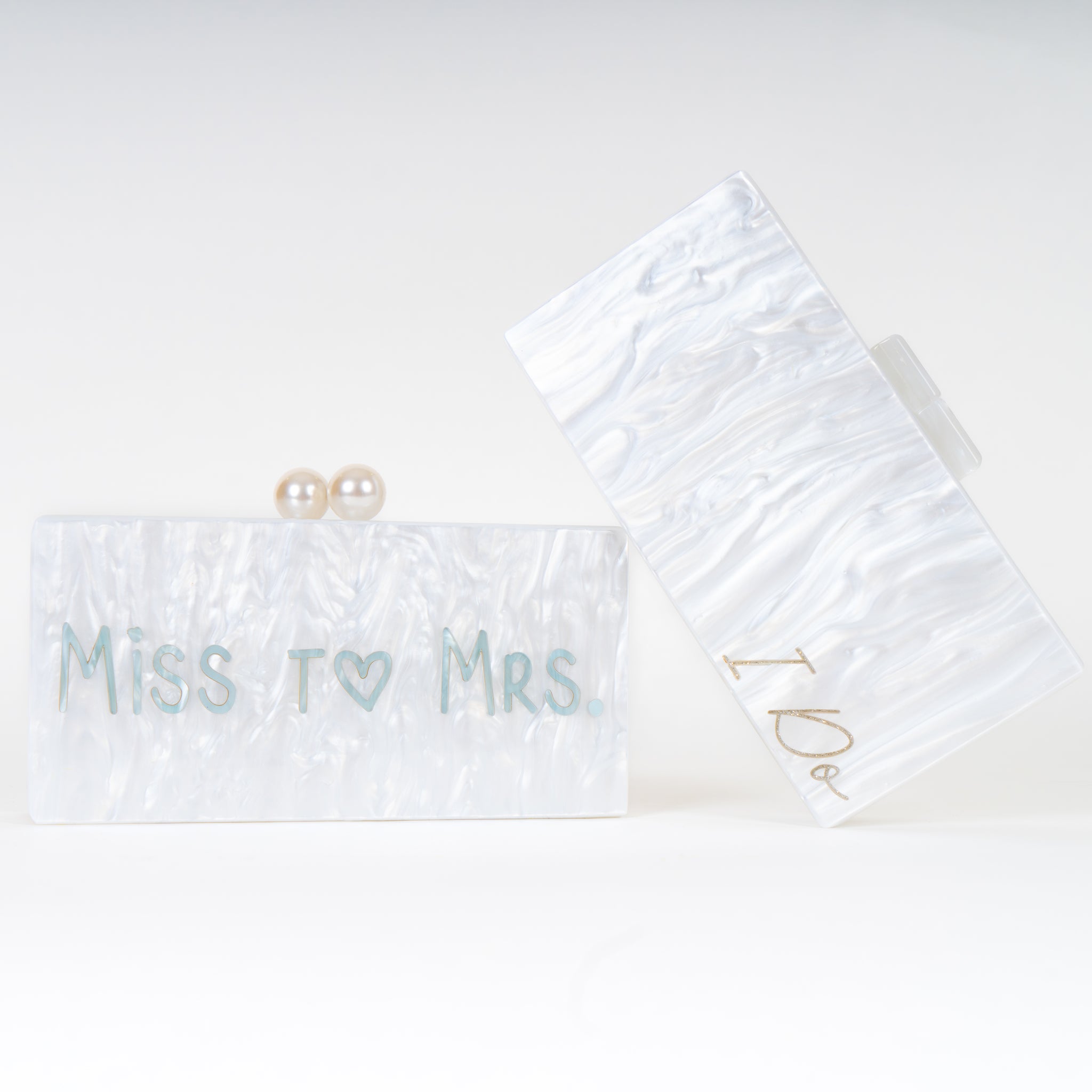 "I Do" Bridal Acrylic Handbag