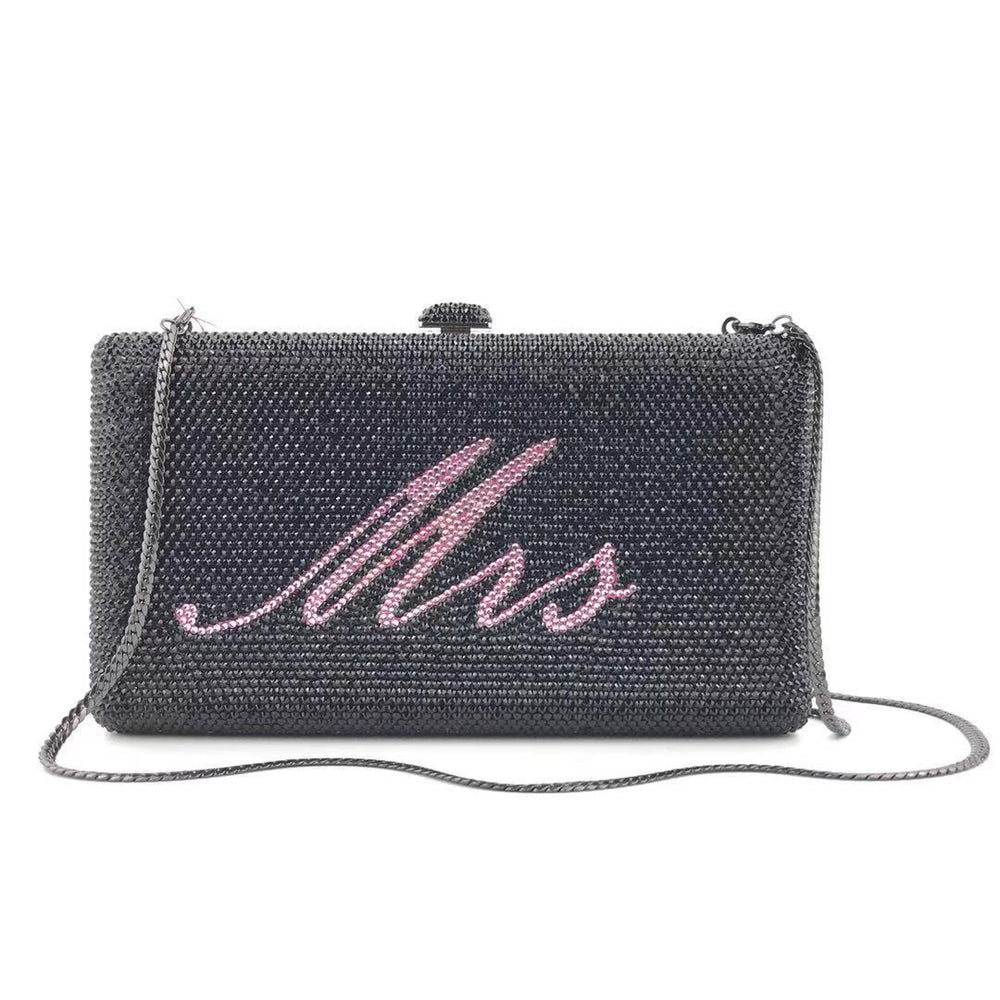 Embellished Mrs Bridal Bag