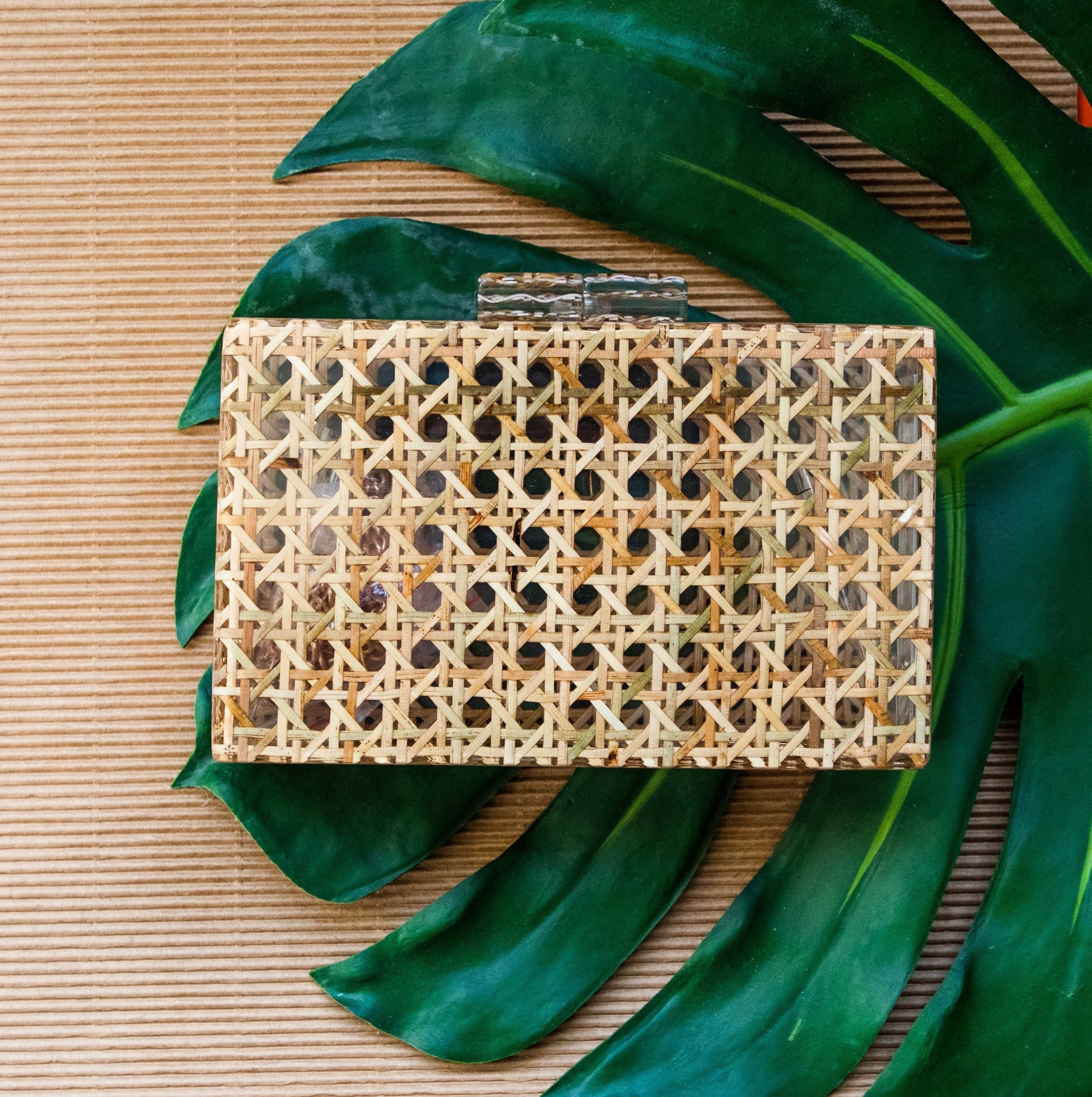 Cane Rattan Handbag