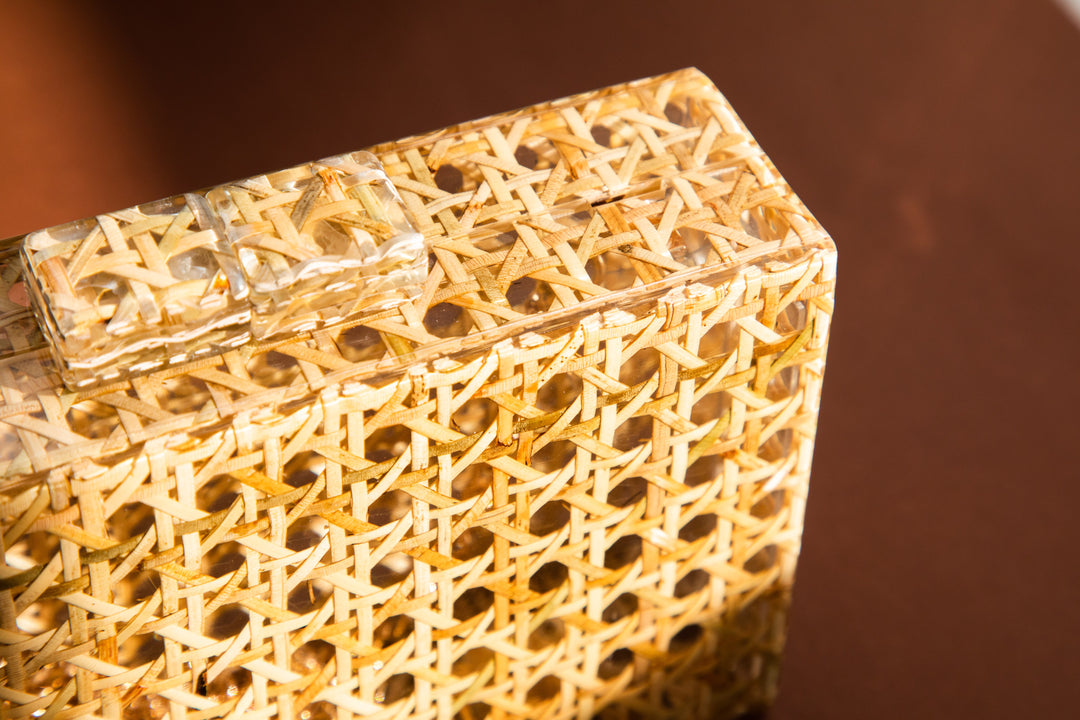 Cane Rattan Handbag