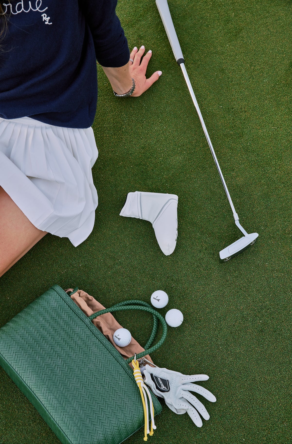 Nathalie Sheehan Golf handbag golf accessories womens golf