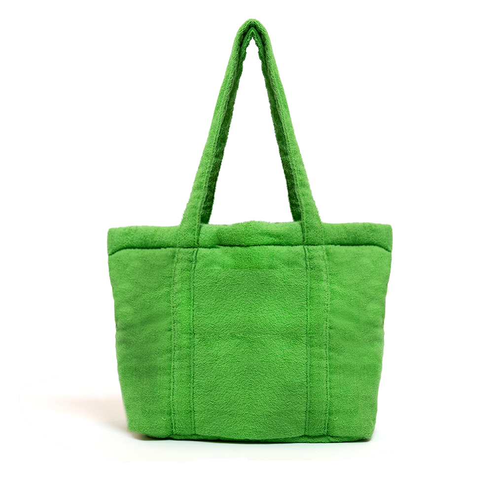 Personalized Terry Tote with Shadow Font