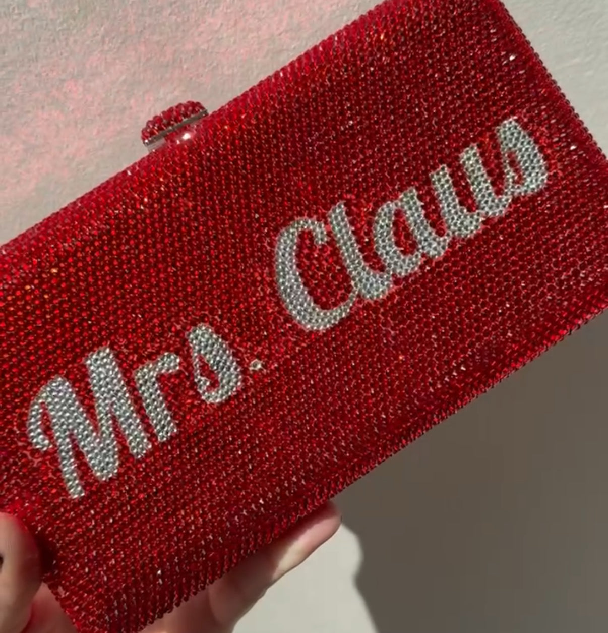 Personalized Embellished Name Handbag