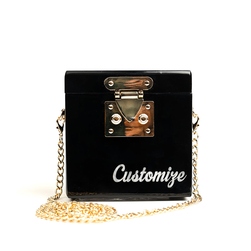 Customizable Locket Mini Acrylic Handbag