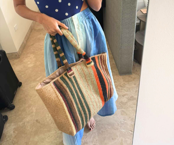 The Sóller Raffia Tote