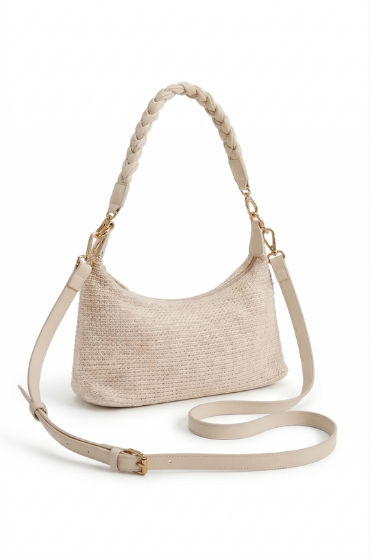 The Sunday Raffia Shoulder Bag