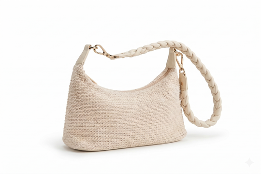 The Sunday Raffia Shoulder Bag