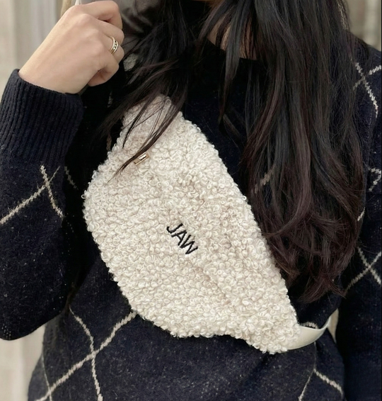 Custom embroidered fanny pack belt bag