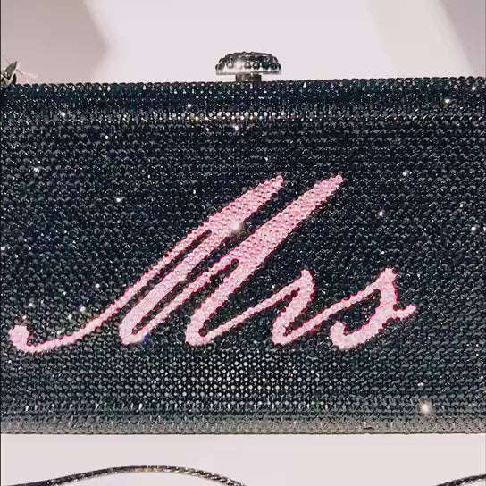 Embellished Mrs Bridal Bag