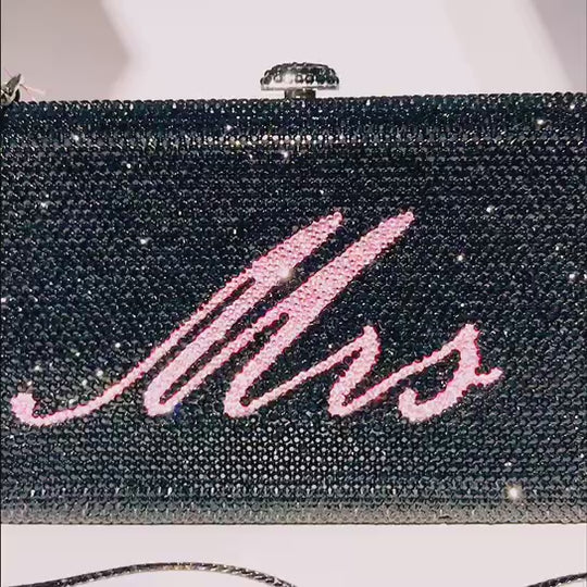 Embellished Mrs Bridal Bag