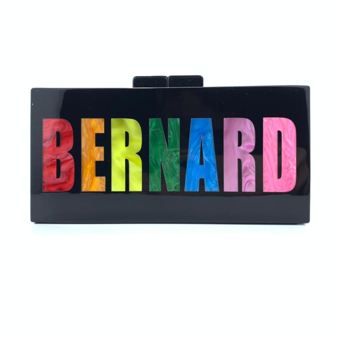 Personalized Multi Colored Acrylic Name Handbag