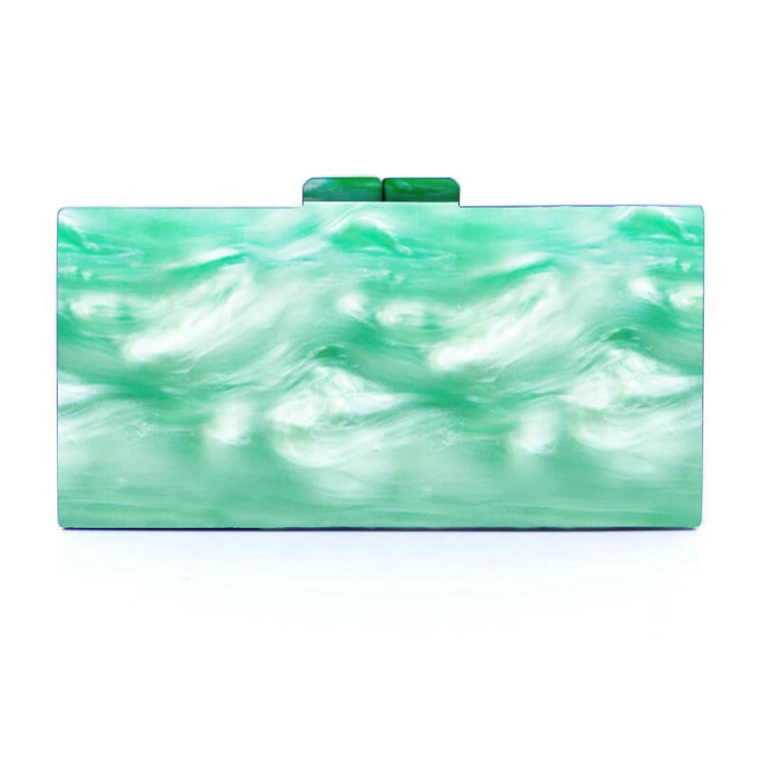 Personalized Multi Colored Acrylic Name Handbag
