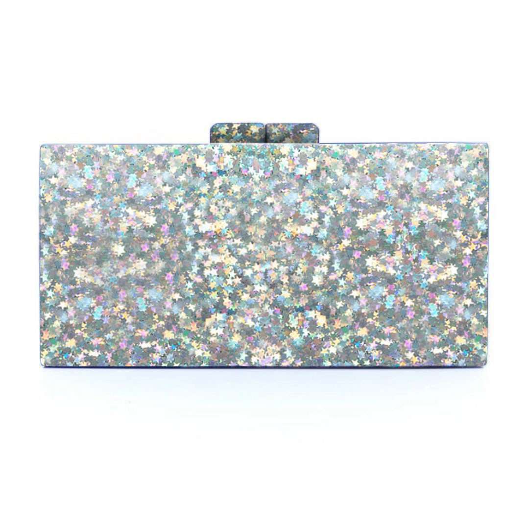 Personalized Multi Colored Acrylic Name Handbag
