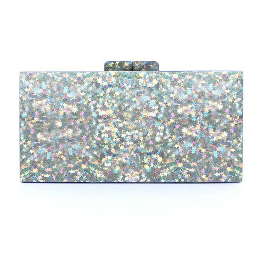 Personalized Multi Colored Acrylic Name Handbag
