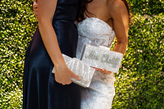Personalized Mrs. Bridal Handbag