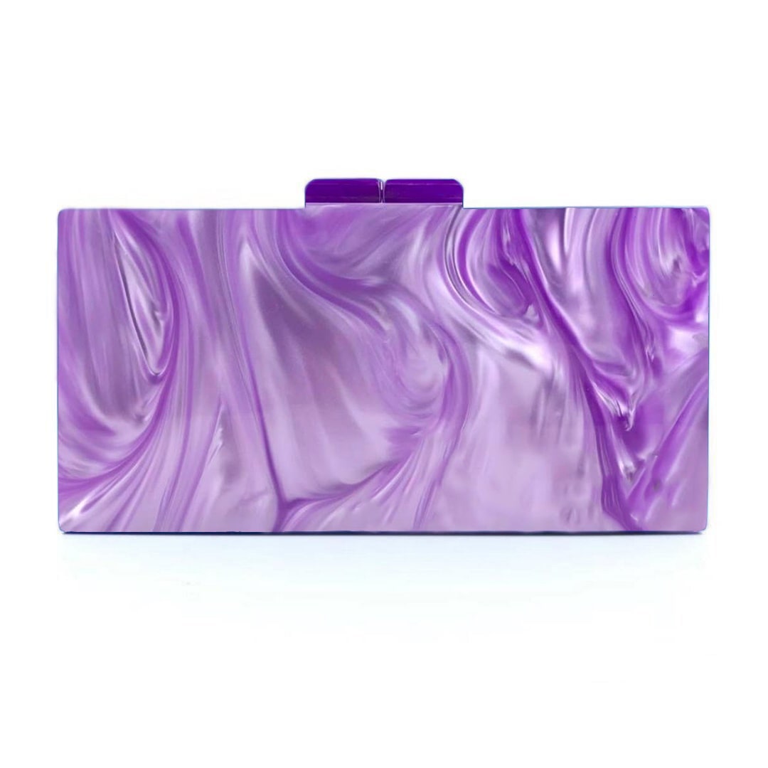 Personalized Multi Colored Acrylic Name Handbag