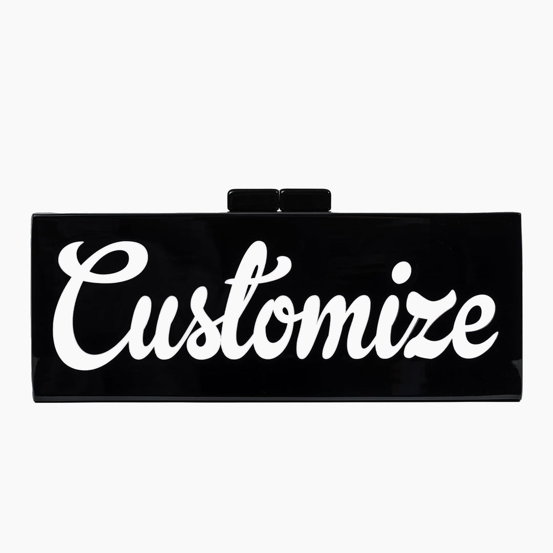 Personalized Rectangular Name Handbag
