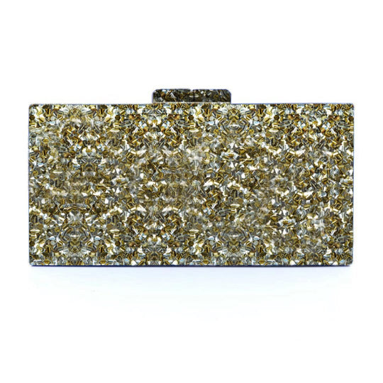 Personalized Multi Colored Acrylic Name Handbag