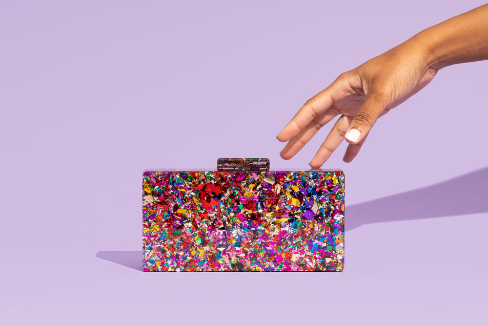Solid Standard Acrylic Handbag